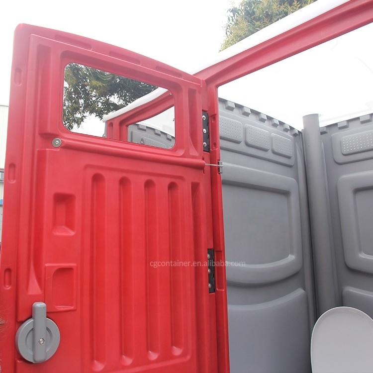 CGCH Fast Assembly Portable Outdoor Construction Site Toilet Luxury Vip Mobile Cabin for Camping Portable Toilets