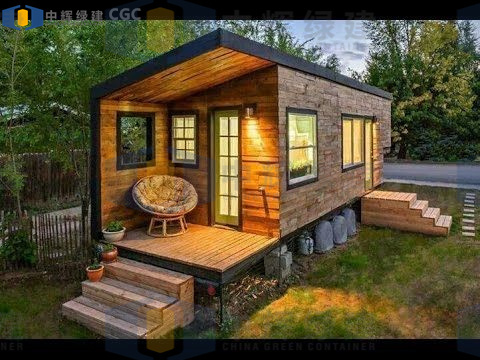 CGCH Low Price Container House Prefabricated Casas Wooden House 40ft Prefab Shipping Container Homes For Sale