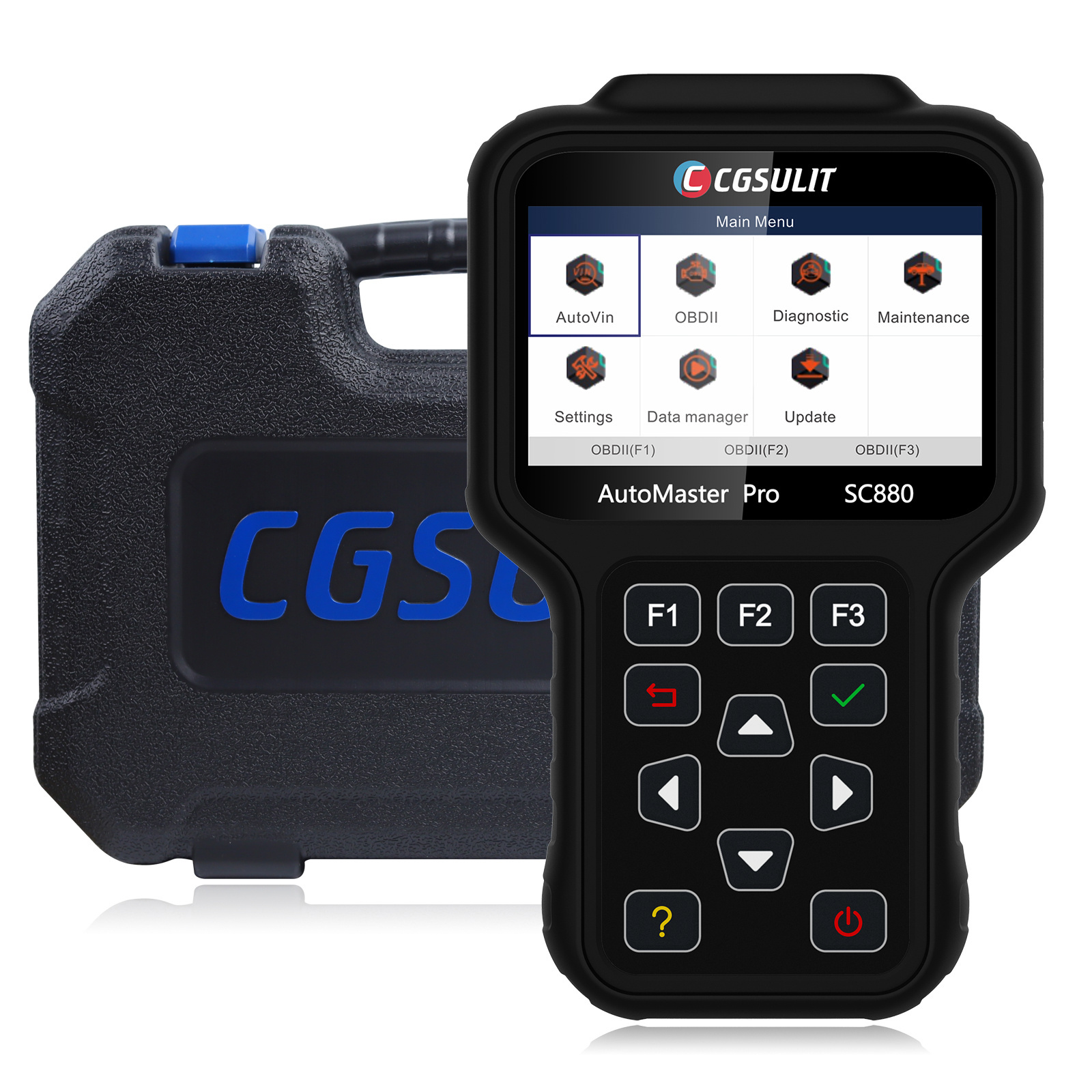 CGsulit SC880 Car Mileage Reduce Reduced Scanning Tools Automotive Diagnosis Scanner Trucks 24V  Machine for Car