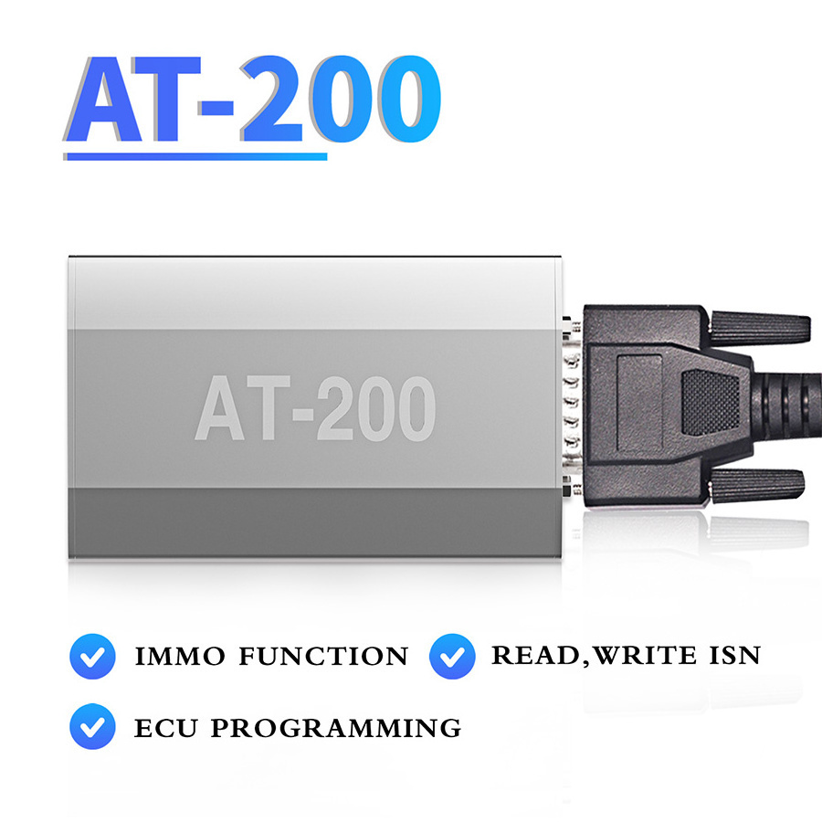 AT-200 Motorcycle Key Programmer Car ECU Alldata Flash and Repair Tool