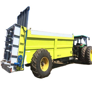 Farm Dry PTO Double Spinner Lime Tractor Mounted Animal Waste Solid Spreader Chicken Manure Spreader