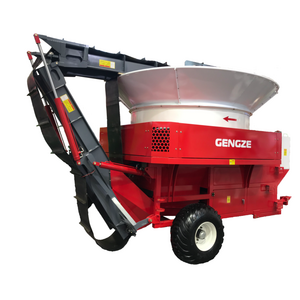 China Large Scale Maize Straw Grinding Machines Maize Stalk Forage Hay Bales Tub Grinders