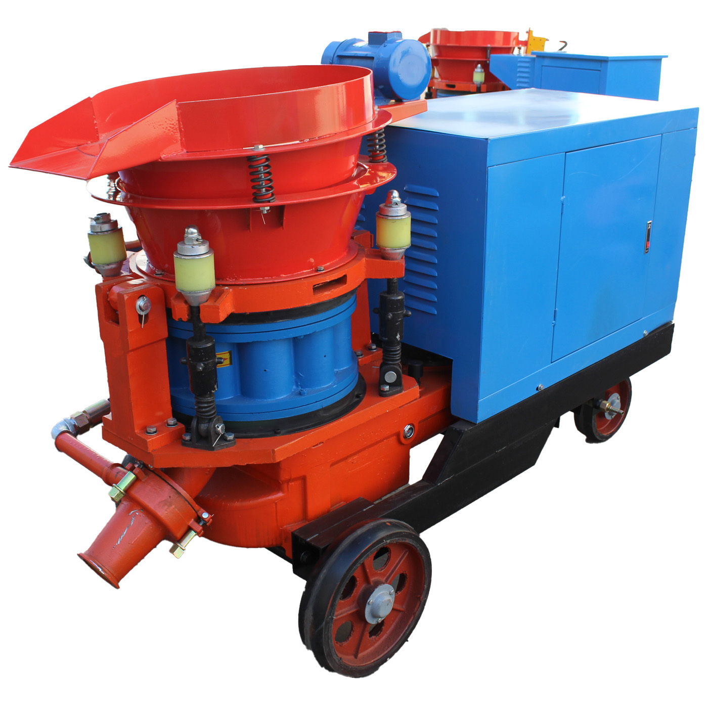 Concrete construction machinery for sale 6 cubic meters civil small piston wet shotcrete machine for sale