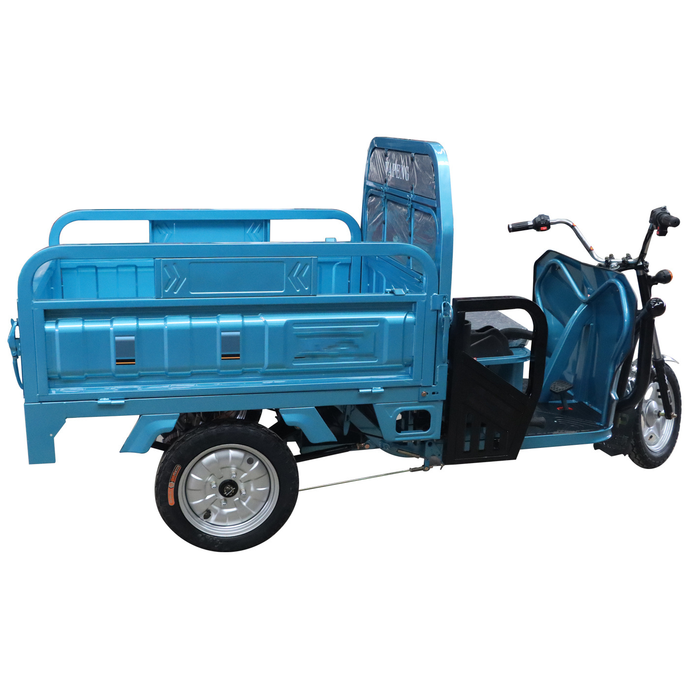 Factory direct sales hot farm load 1.3m long cargo basket other tricycles with 48V45A battery high-quality electric tricycle