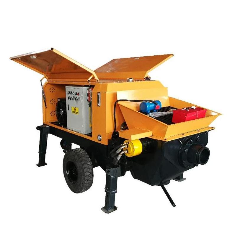 22-20 concrete transportation pump Machine trailer concrete building construction grouting pump for sale