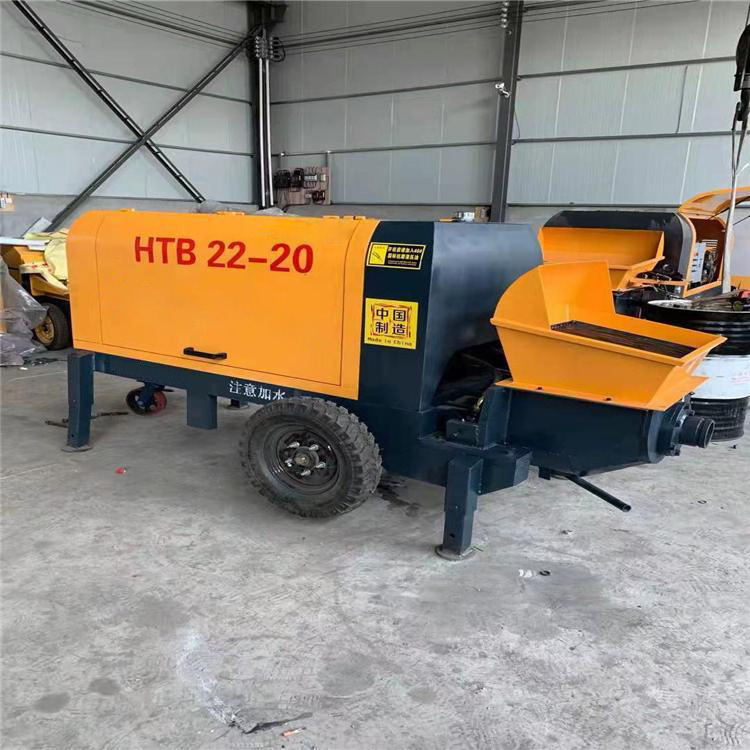 22-20 concrete transportation pump Machine trailer concrete building construction grouting pump for sale