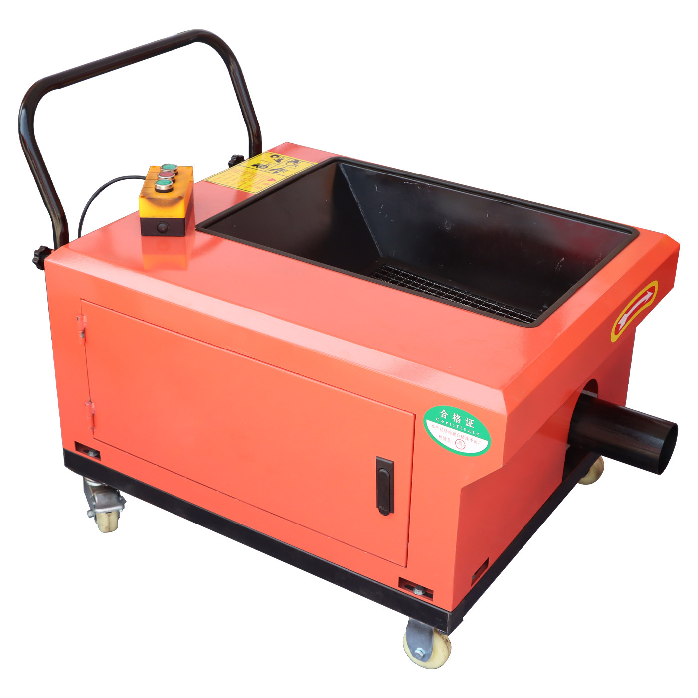 Mobile Small Portable Concrete Conveying Pumps Concrete Small Secondary Structure Screw Pump Machine