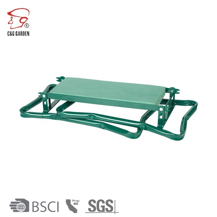 Folding Garden Kneeler and EVA Seat with Tool Pouches