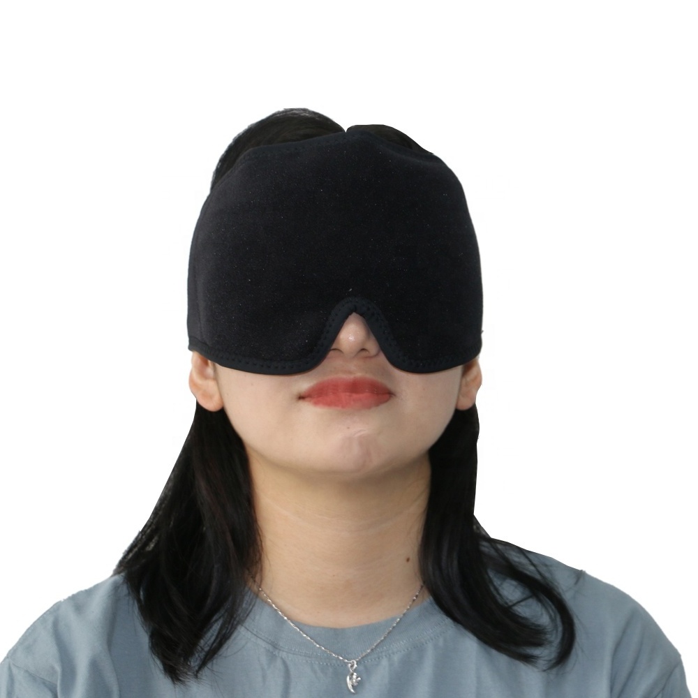 Comfortable Whole Therapy Eye Gel Cold Hot Pack Head Wrap Ice Gel Pack Eye Mask For Head Migraine