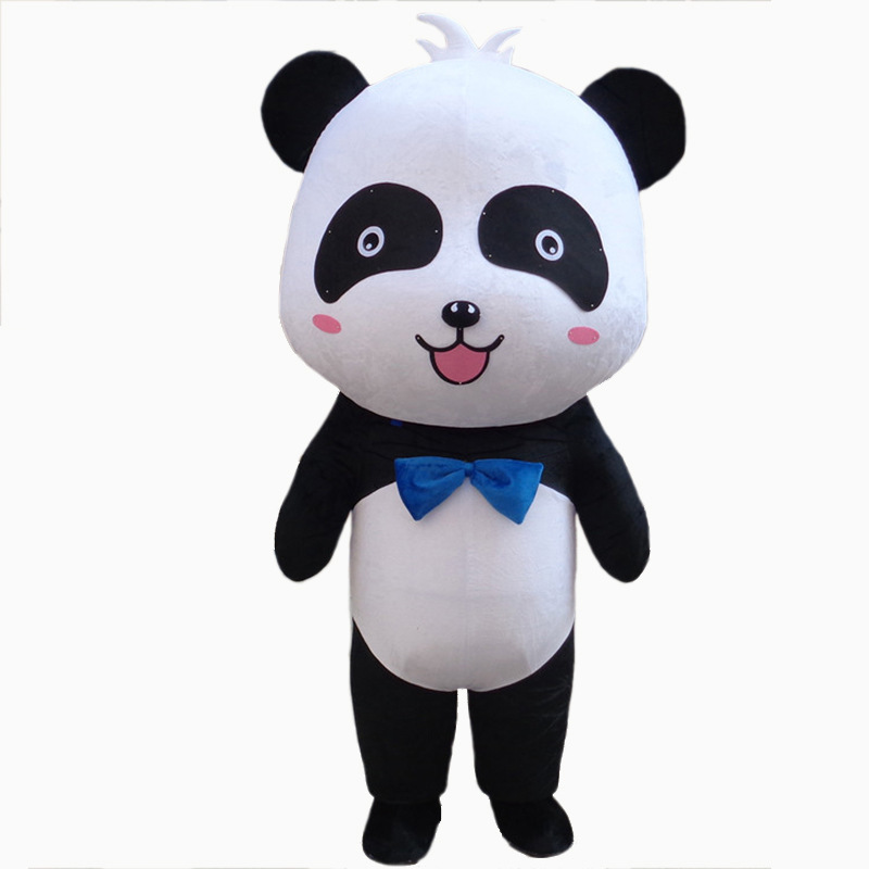 Hot Sale Custom Factory Adorable Cosplay Costume Inflatable Bear Mascot Costume Ride on Animal Suit