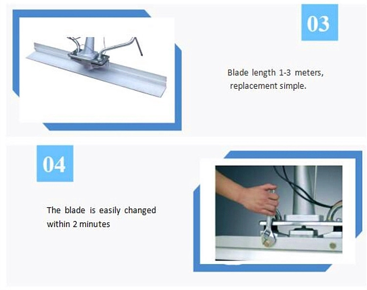 2020 vibratory floor leveling surface finishing machine vibrating concrete screed