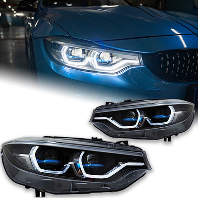 AKD Car Styling Head Lamp for BMW F32 LED Headlight Laser Design F36 F80 F33 DRL 425i 428i 430i 435i Dynamic Signal Automotive