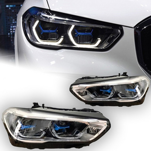 AKD Car Styling Head Lamp for BMW X5 X6 LED Headlight Projector Lens Oem Laser G05 G06 Signal Automotive Accessories