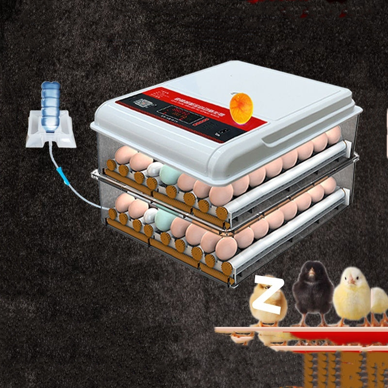 Dual Dower Supply Automatic 320 Capacity Quail Egg Incubator 128 Capacity Chicken Egg Incubator