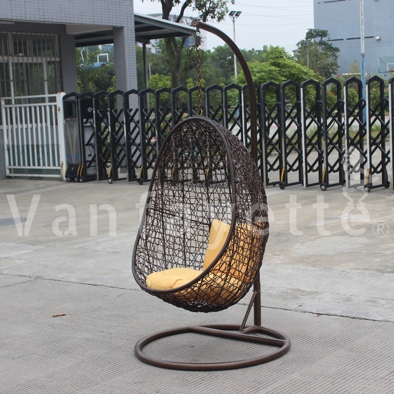 Timi Classic Hanging Basket Chair for Garden Outdoor Furniture Backyard Home