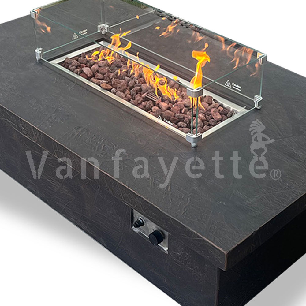 Vent Free Propane Fireplace Wall Mounted Gas Large Fire Pit Ventless Natural