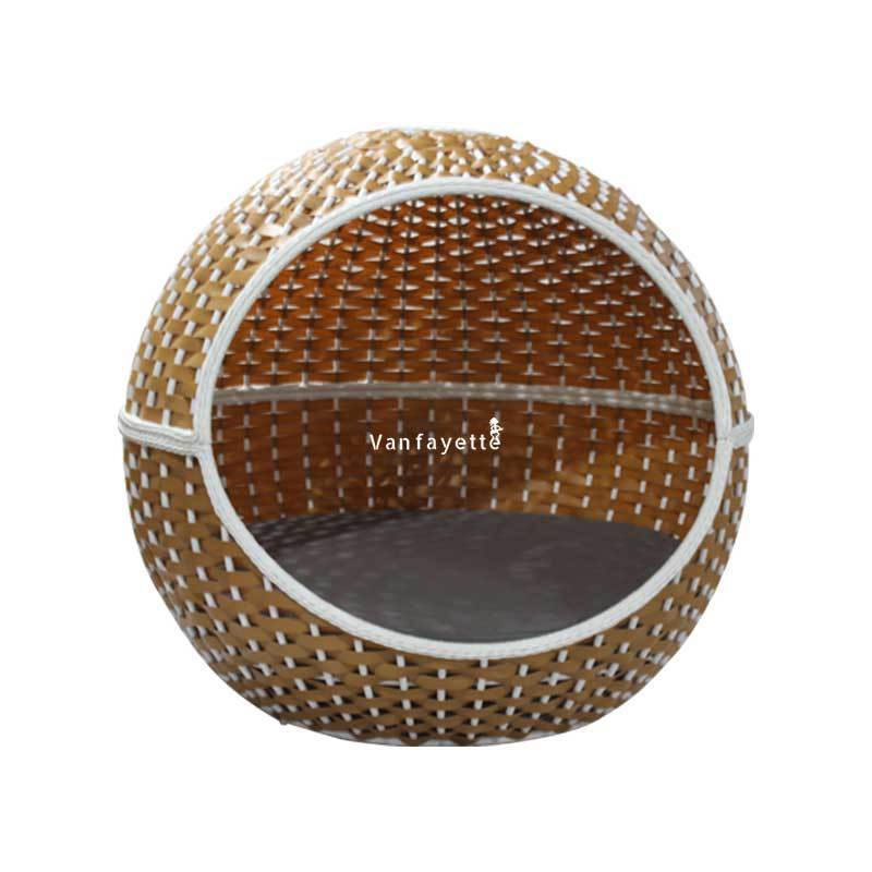 Sunbathing Beach Sunbath Pool Lounge Bed Outdoor Day Bed Modern Rattan Bed