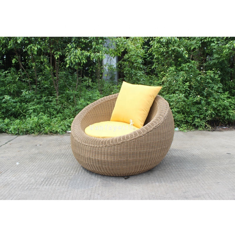 Round Patio Cheap Wicker Outdoor Chair Round Rattan Chair Outdoor Papasan Chair