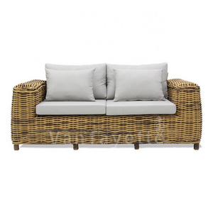 Ratan Sofa Patio Loveseat Garden Sofas Rattan Couch Deck Furniture