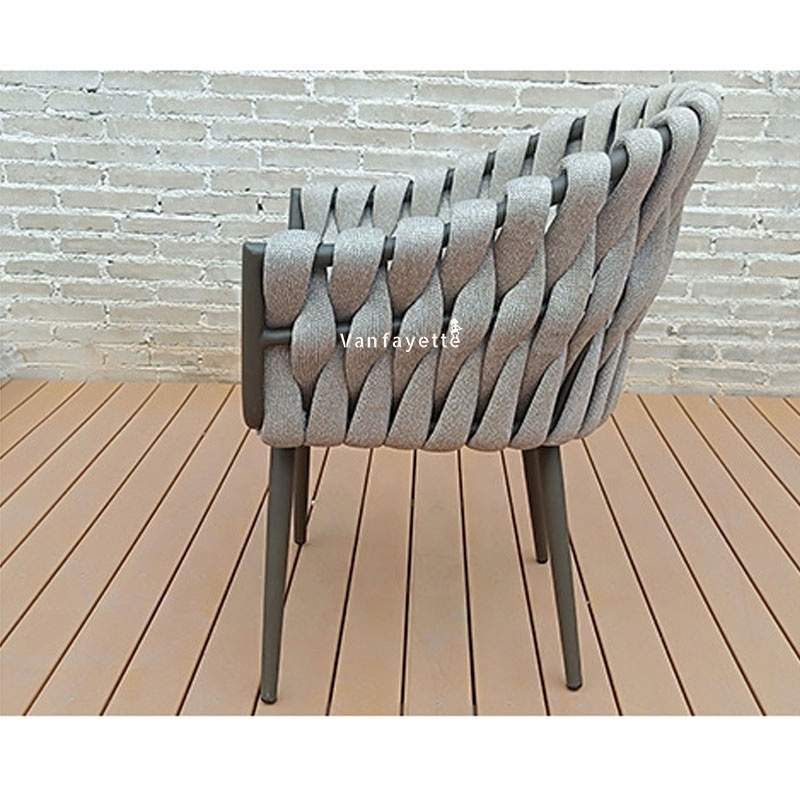 Comfy Patio Indoor Outdoor Dining Chairs Best Outdoor Chairs Rope Garden Furniture