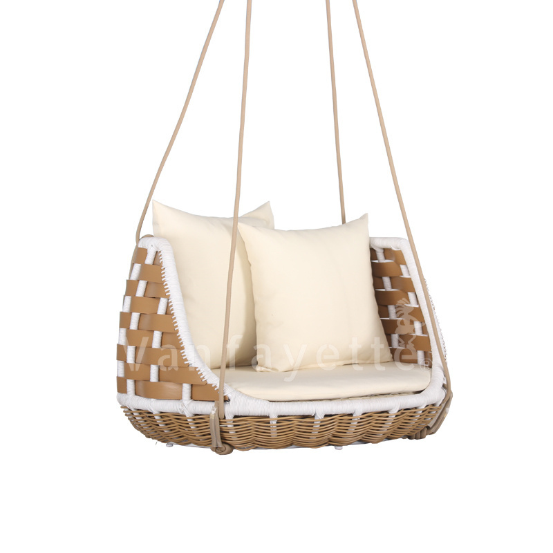 Nono Single Hanging Chair High-ending Fancy for Hotel Garden Outdoor Furniture