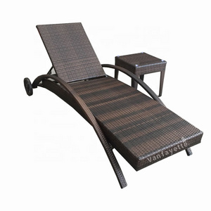 Comfortable Outdoor Lounge Chairs for Pool Shelf Sun Lounger Set Outdoor Pool Furniture Chaise Lounge Chaise Lounge with Wheels