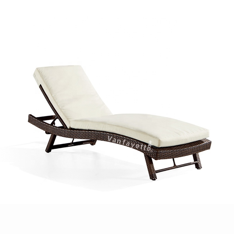 Pool Tanning Chairs Wave Lounger Pool Patio Chairs Sun Shelf Lounge Chairs Curved Chaise Lounge