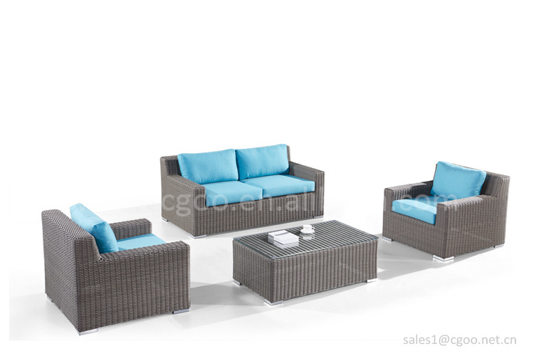 Plastic Rattan Small Garden Sofa Grey Rattan Sofa Garden Sofa Set Sale Grey Patio Furniture