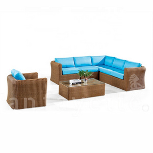 Outdoor Rattan Furniture Sets Rattan Wicker l Shaped Rattan Garden Furniture Garden Lounge Furniture