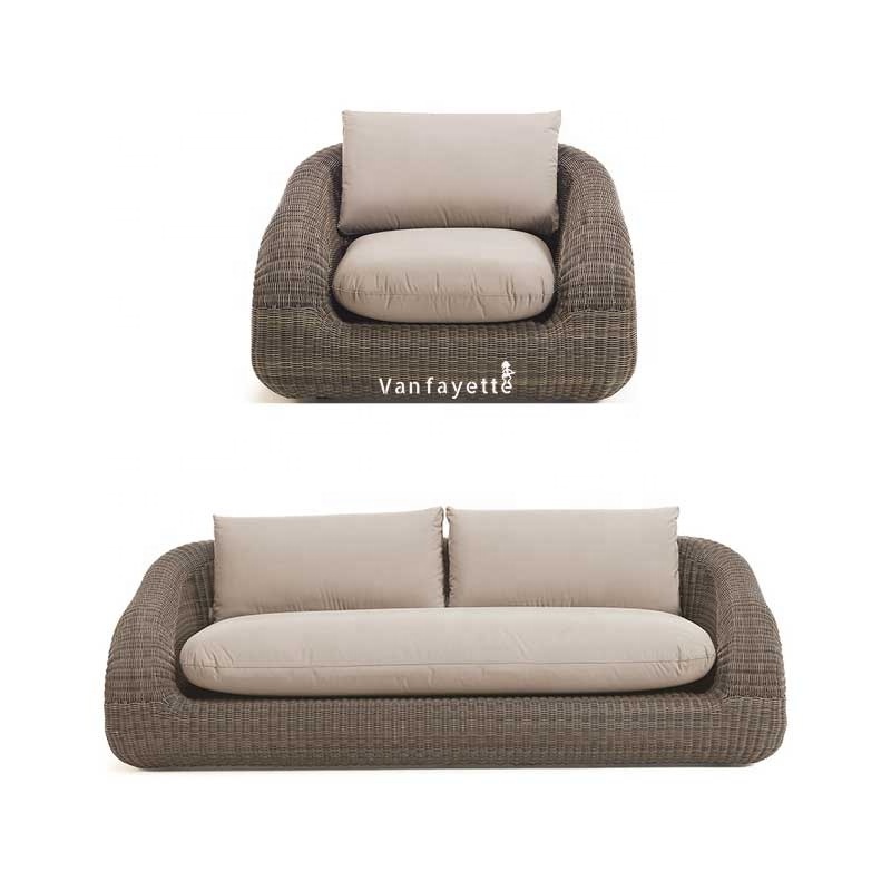 Outdoor Wicker Loveseat Sectional Sale Rattan Outside Patio Furniture