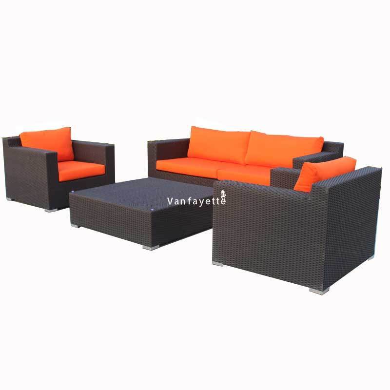 Garden Sofa With Table Outdoor Furniture L Shaped Couch Wicker Round Set Grey Corner