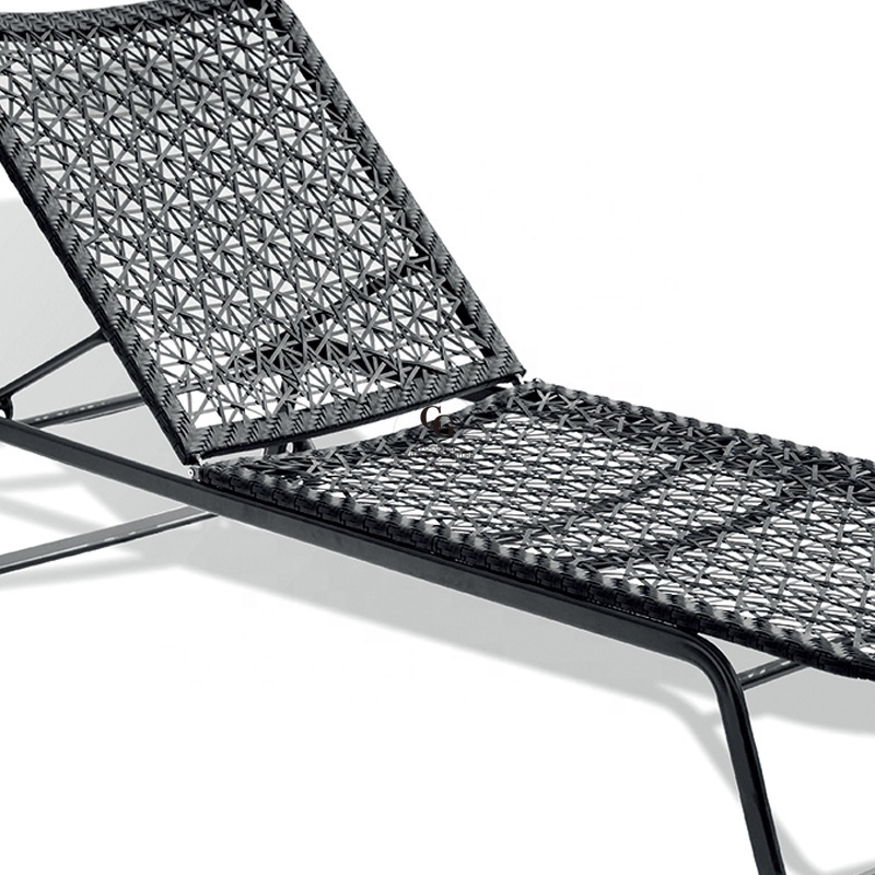 Cheap Folding Outdoor Easy Sun Lounger Chairs with Wheels