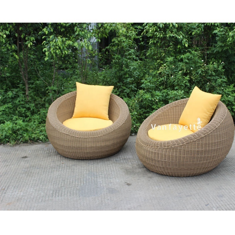 Round Patio Cheap Wicker Outdoor Chair Round Rattan Chair Outdoor Papasan Chair