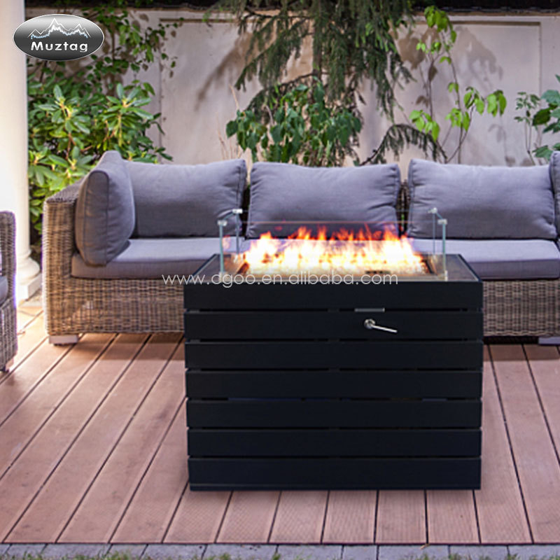 Luxury gas fire pit outdoor gas stove fire pit