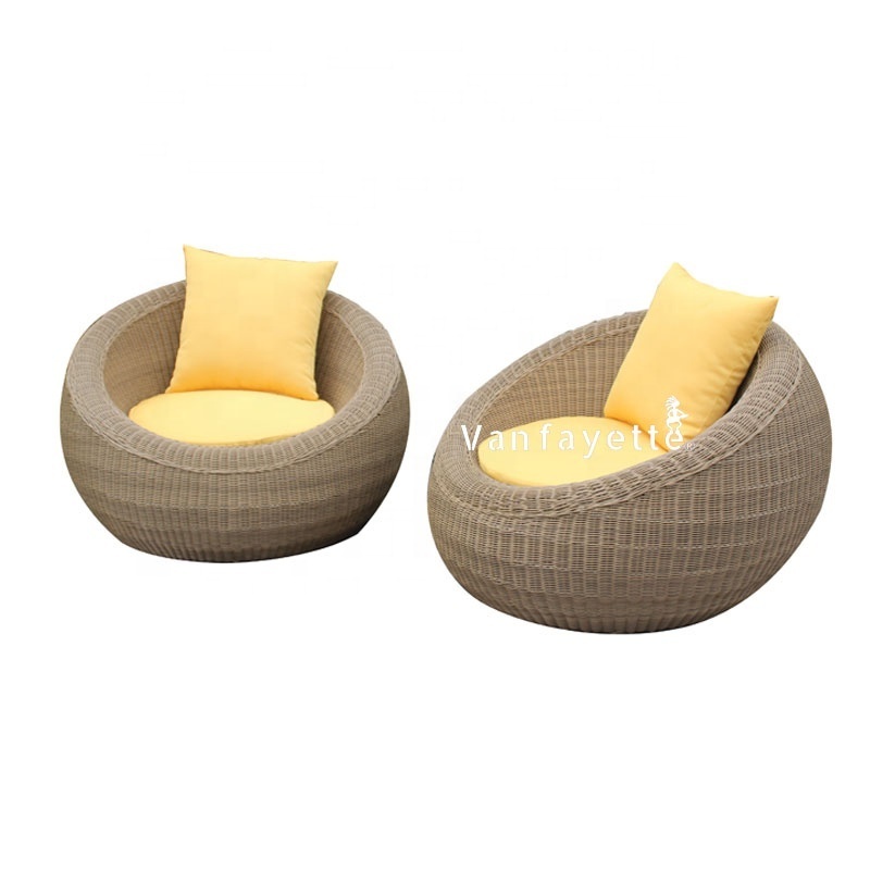 Round Patio Cheap Wicker Outdoor Chair Round Rattan Chair Outdoor Papasan Chair