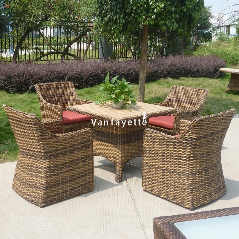 Modern Outdoor Rattan Wicker Patio 5 piece Dining Sets Clearance on Sale