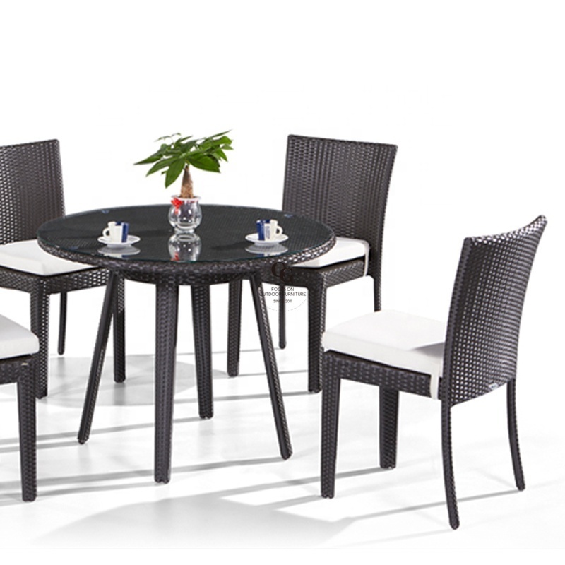 Cheap Outdoor Garden Furniture Table and Chairs Set Rattan Garden Dining Set