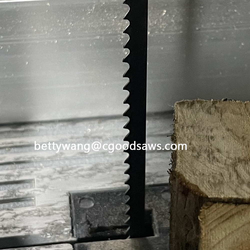 High quality small wood cutting band saw blade for furniture panel saw machine