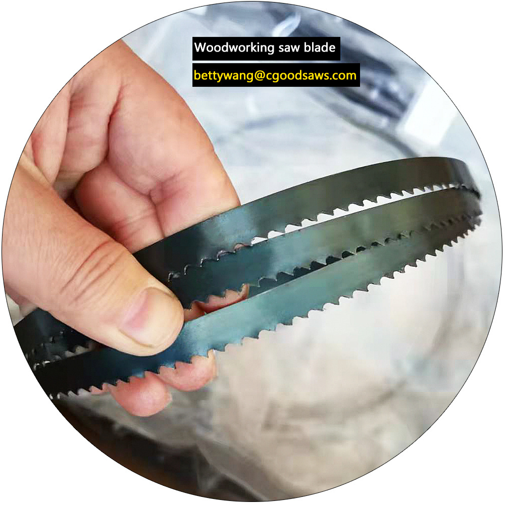 High quality small wood cutting band saw blade for furniture panel saw machine