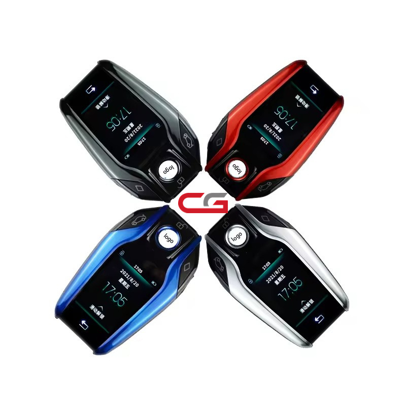 New arrival touchable smart remote control display Lcd car key vehicle transmitter easy install auto keys