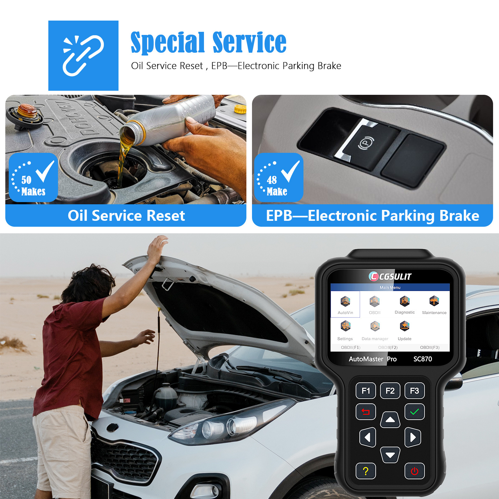 Latest Hot-selling All Car Models Diagnostic Tools SCSULIT Auto Diagnostic Scanner Diagnostic OBD2