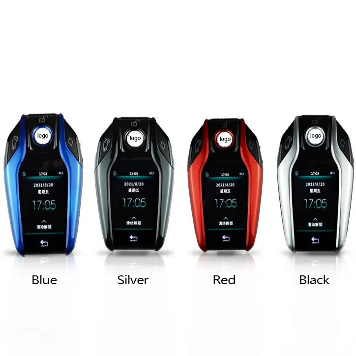 New arrival touchable smart remote control display Lcd car key vehicle transmitter easy install auto keys