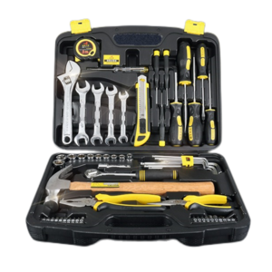 61piece household tool set wrench GM repair ratchet screw set manual sleeve hardware toolbox