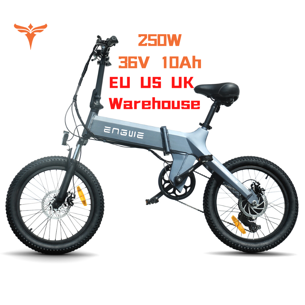 Cheap Wholesale price China warehouse 25km/h 250w 36v 10Ah 20 inch folding ebike electric city bicycle bike Engwe C20