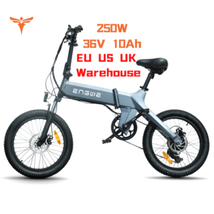 Cheap Wholesale price China warehouse 25km/h 250w 36v 10Ah 20 inch folding ebike electric city bicycle bike Engwe C20