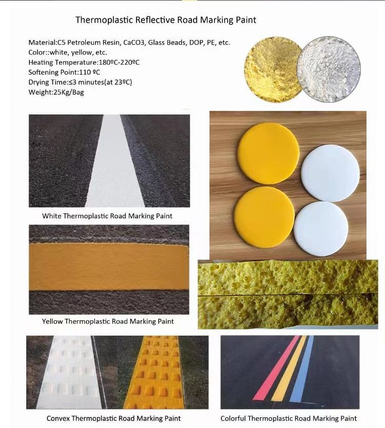 Factory Price Powder Thermoplastic Road Marking Paint Traffic Coating