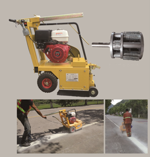 High Quality Hot Melt Cleaning Machine Road Marking Line Remover Machine Old Paint Remover