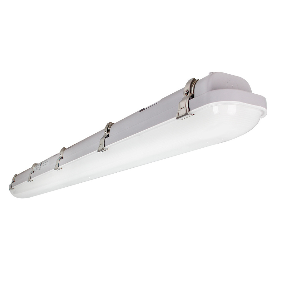 IP66 Wet Location Vapor Tight LED Fixture 2FT 4FT 20W 40W 60W 0-10V Dim 5 Years Warranty Triproof Light for Outdoor