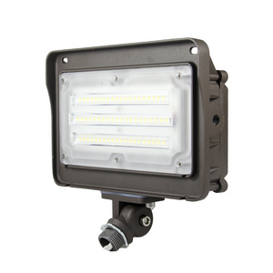 Arm Adjustable IP65 Wet Location 30/50 Watt Outdoor Glass Cover Led Flood Light