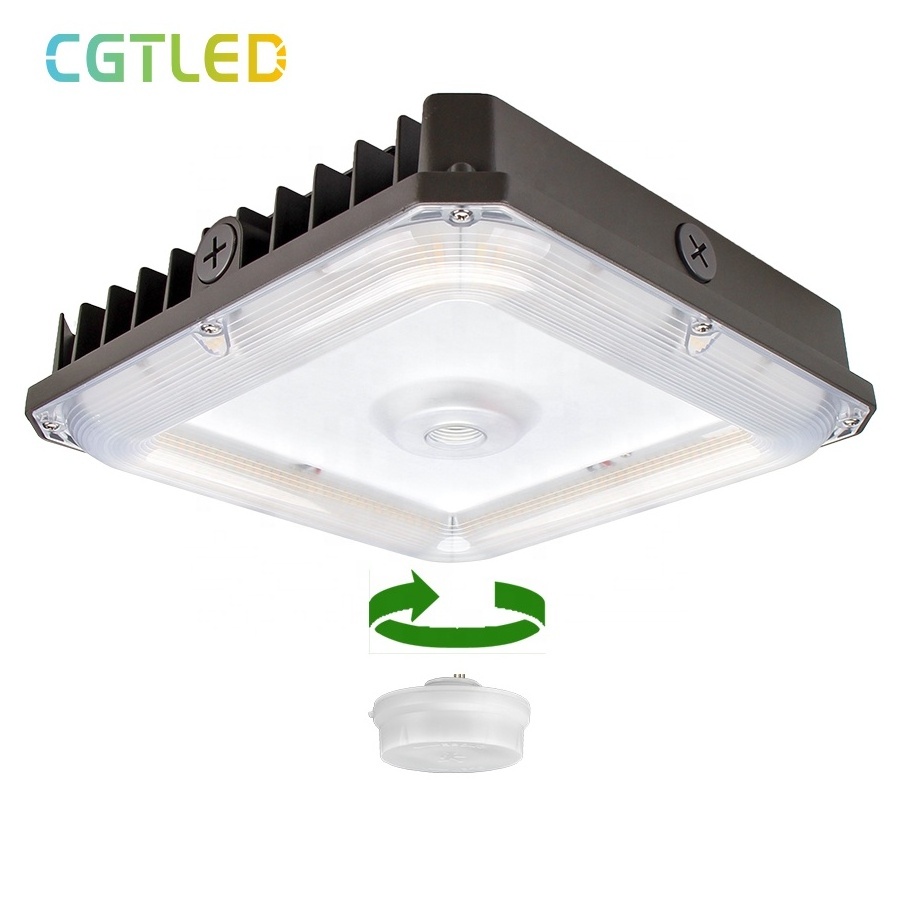 CGT 3 Power CCT Selectable Ceiling Installation Parking Garage Petrol Led Gas Station Lamp LED Canopy Lights